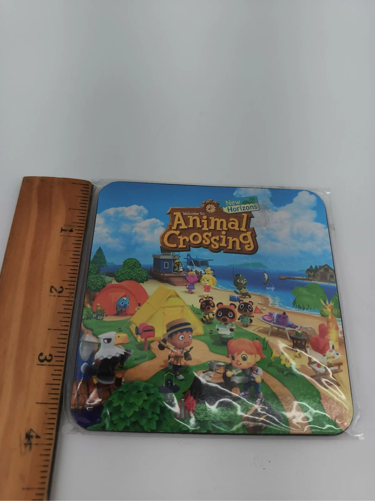 Animal Crossing New Horizons Nintendo Switch Coaster Tom Nook Official Apparel