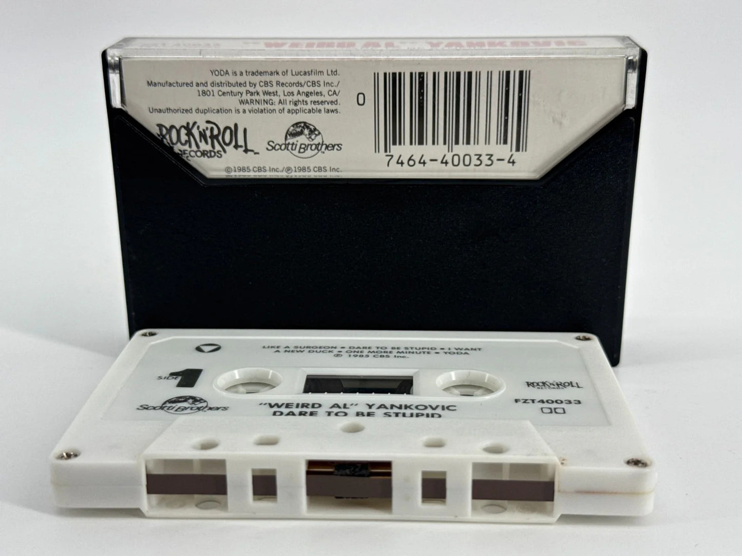 Weird Al Yankovic Dare To Be Stupid Cassette Tape 1985 FZT40033 Rock N Roll NWT