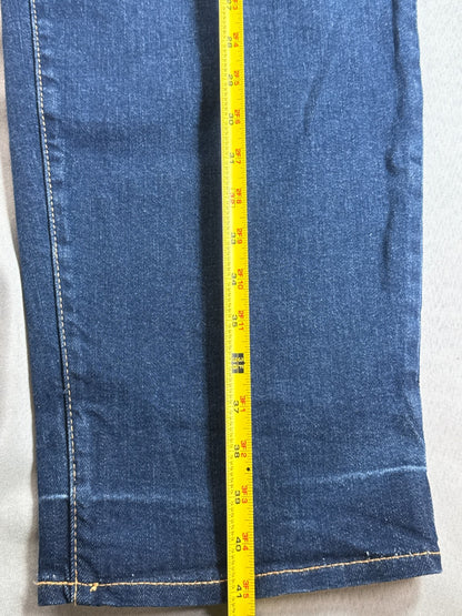 OLD NAVY JEANS 18 Womens OG Loose High Rise Blue Denim Secret Smooth Pocket Pant