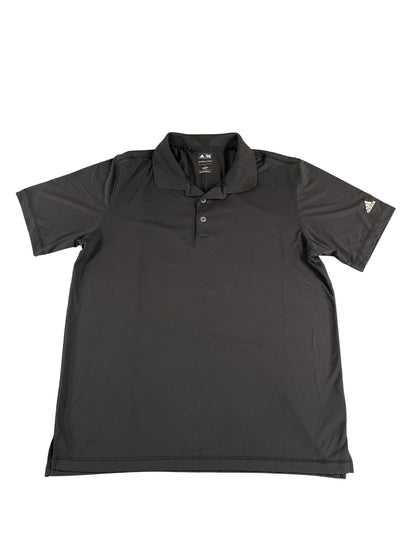 Adidas Polo Shirt Mens Large Golf Puremotion Performance Three Stripes Apparel