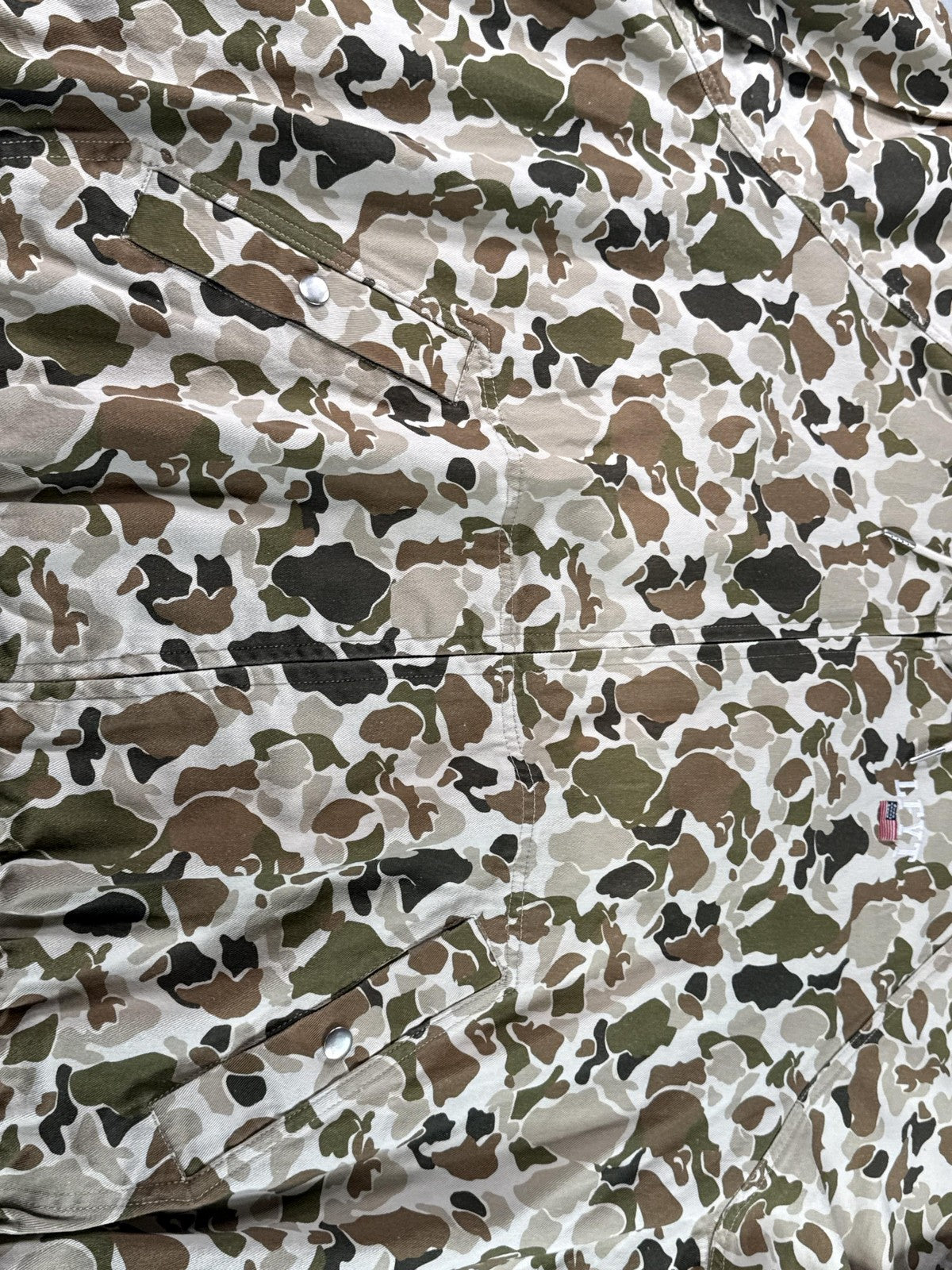 LFYT Camo Hooded Jacket Mens Camouflage Outdoor Full Zip Lightweight