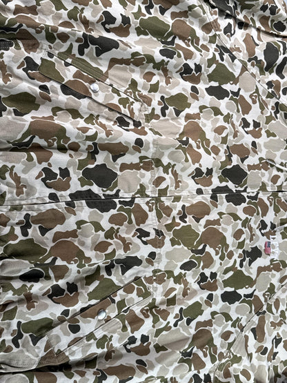 LFYT Camo Hooded Jacket Mens Camouflage Outdoor Full Zip Lightweight