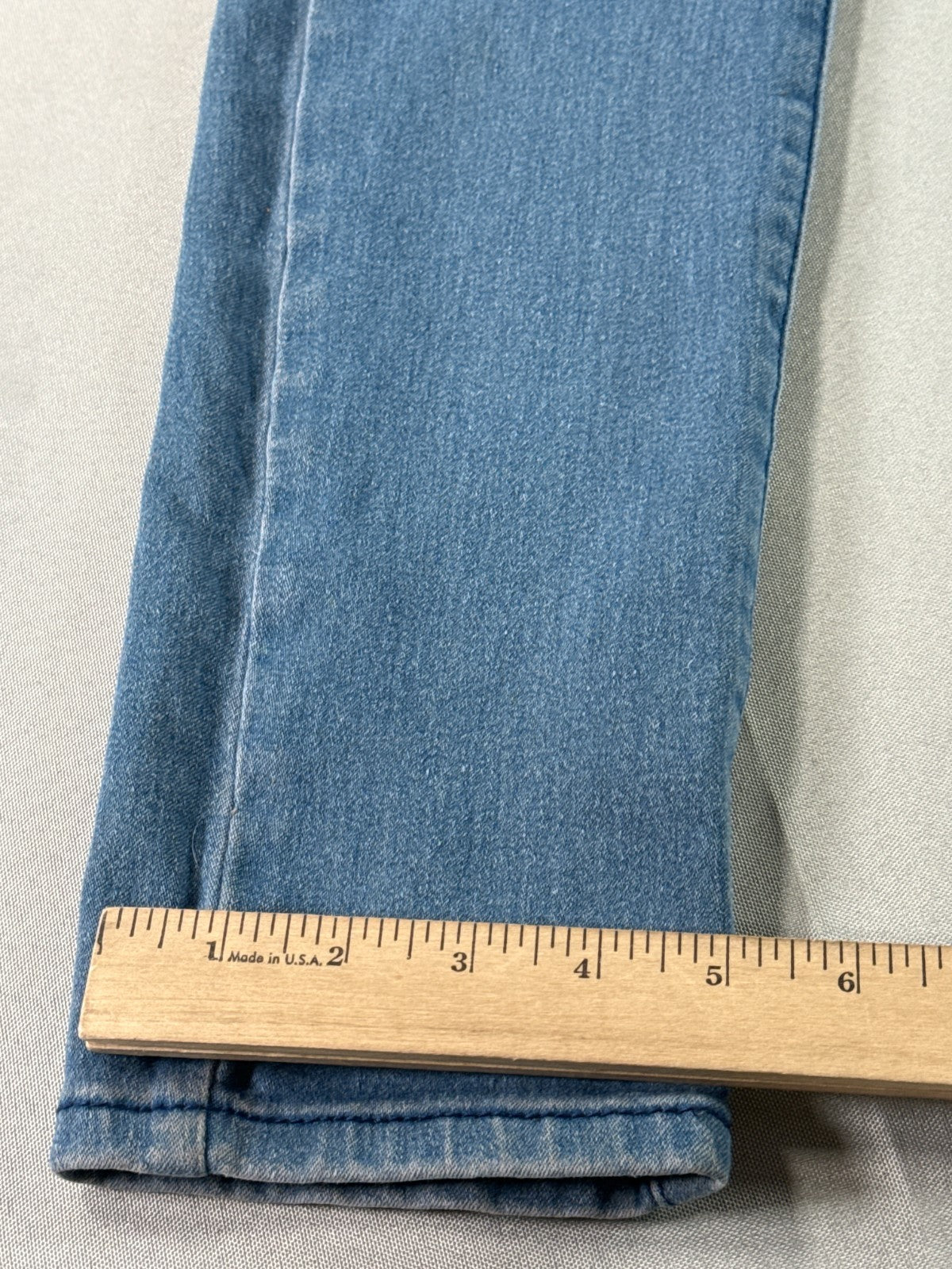 T&Y Girls Skinny Jeans 11/12 Light Wash Stretch Denim Jegging Youth Blue