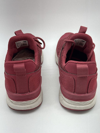 New Balance Burgundy Running Sneakers 8 US Womens US Knit Lightweight Breathable