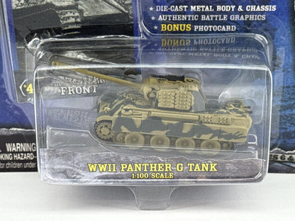 Johnny Lightning WWII Panther G Tank 1:100 Military Muscle Diecast Model New