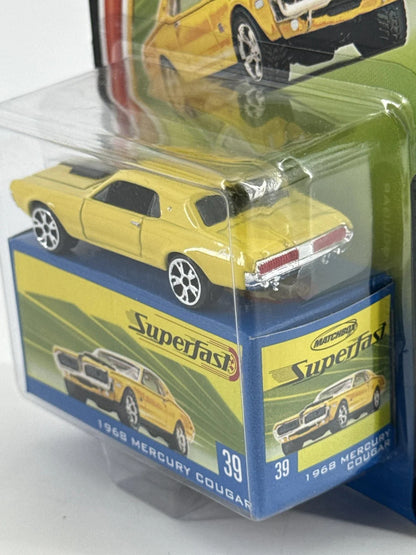 Matchbox Superfast 39 1968 Mercury Cougar Diecast Car Classic Muscle Model NWT