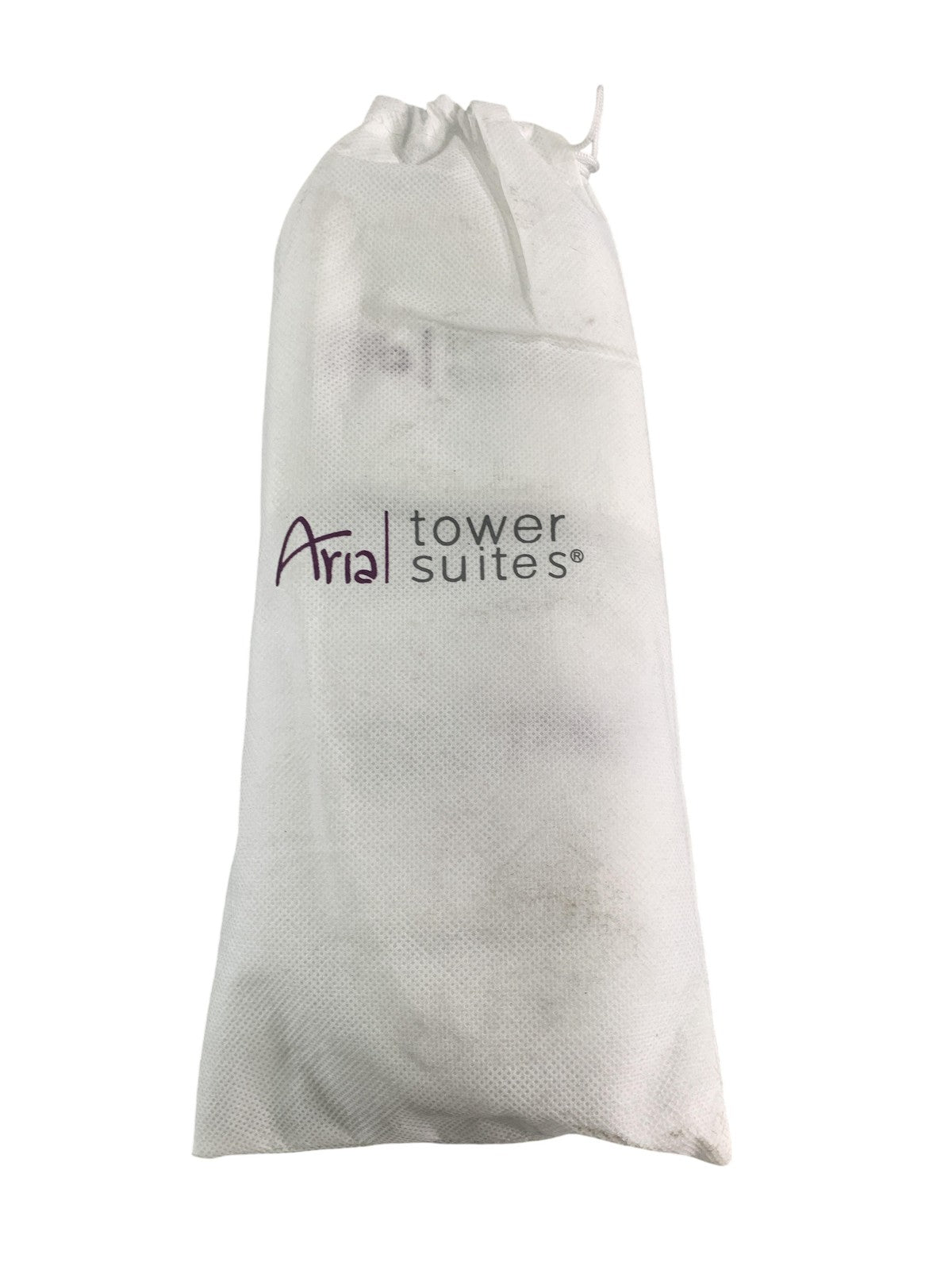Aria Tower Suites Slippers One Size White Hotel Spa Open Toe Apparel Clothing