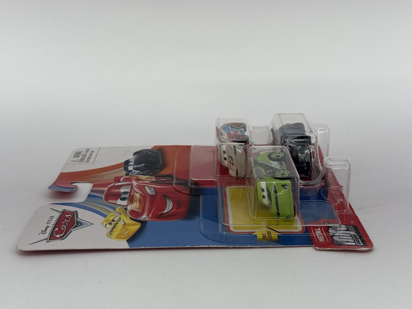 Disney Cars Metal Mini Racers 3-Pack Next-Gen Series Jackson Storm Mattel NWT