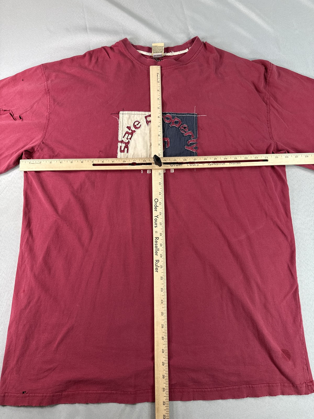 Rocawear Save Property Vintage Graphic Tee 3X Red 100% Cotton Short Sleeve