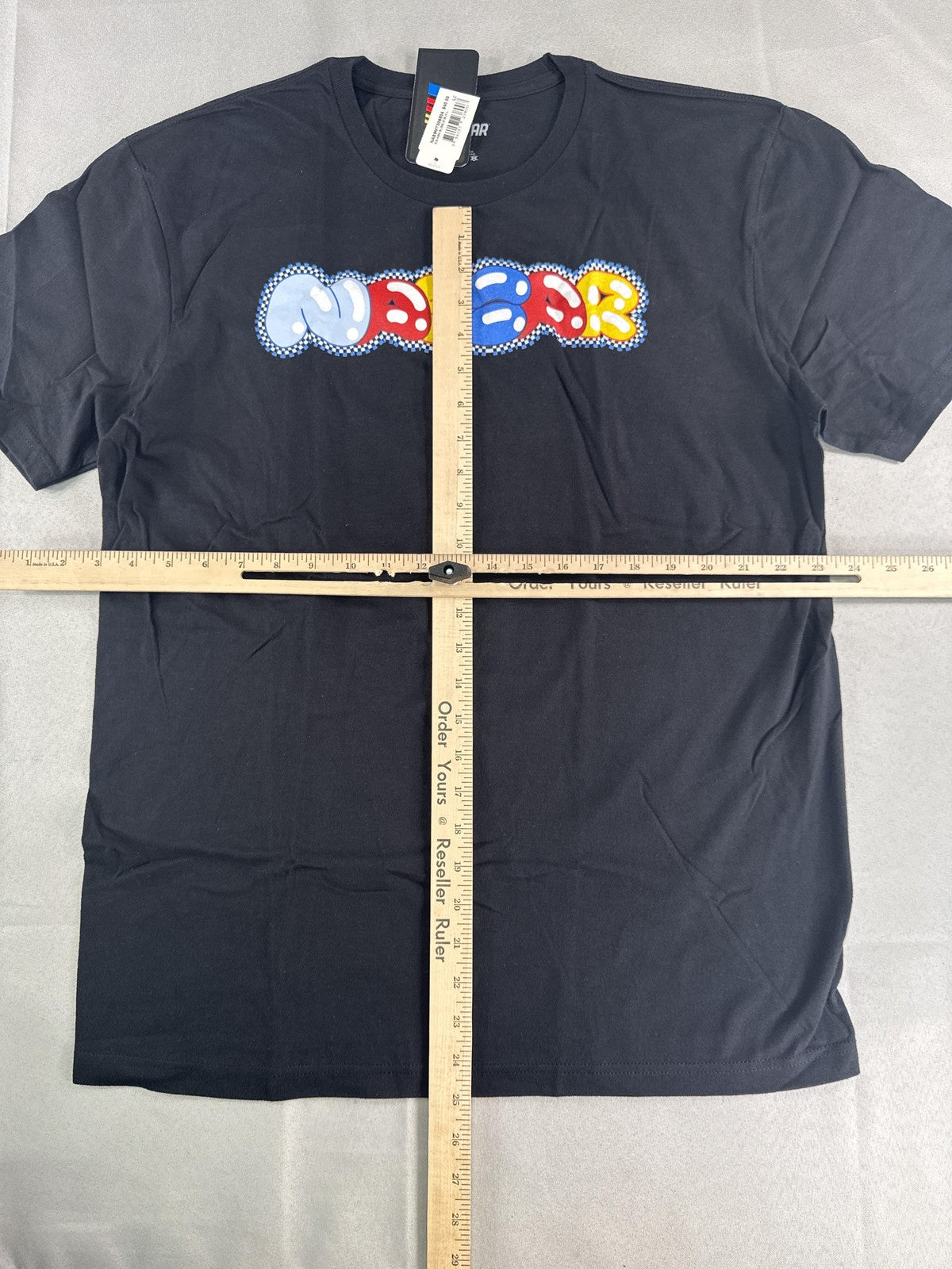 NASCAR Mens Large Black After School Matters Bubble Graphic Tee T-Shirt New NWT