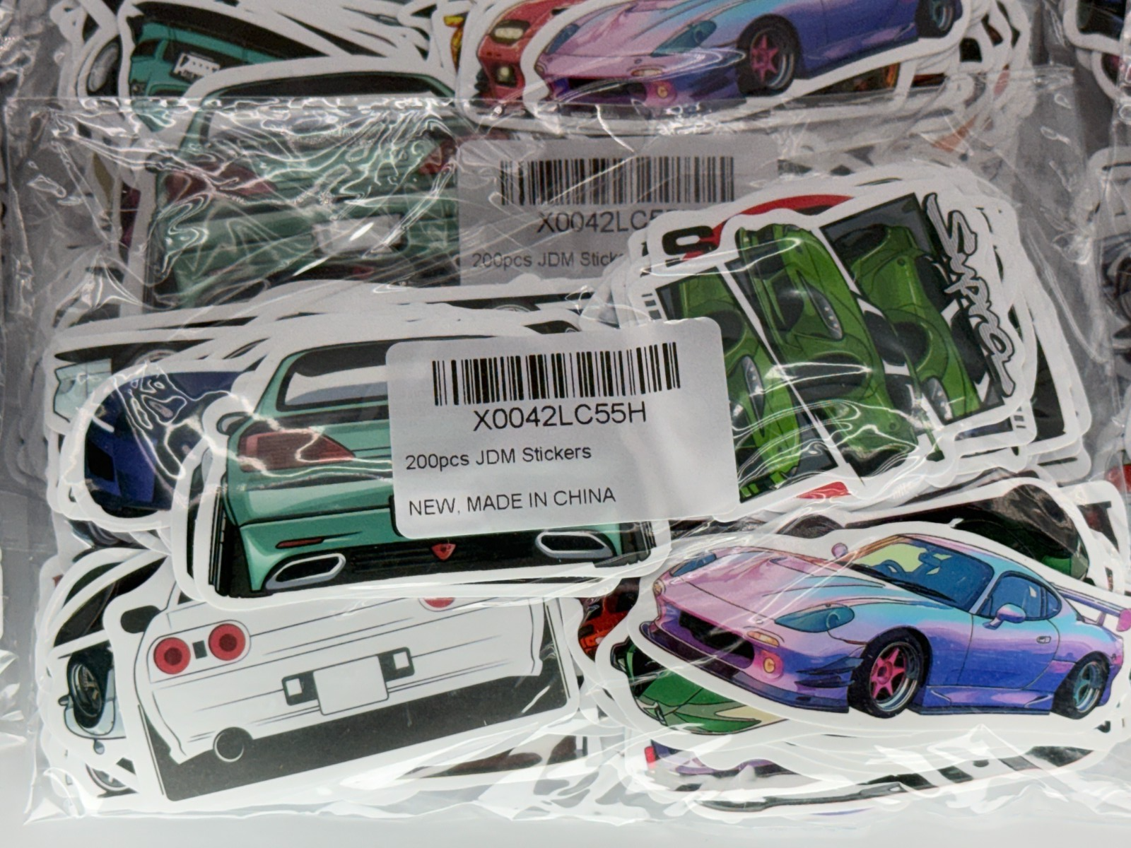JDM Stickers Wholesale Lot 40 Packs x200pcs GTR Supra RX7 Skyline Vinyl Decal