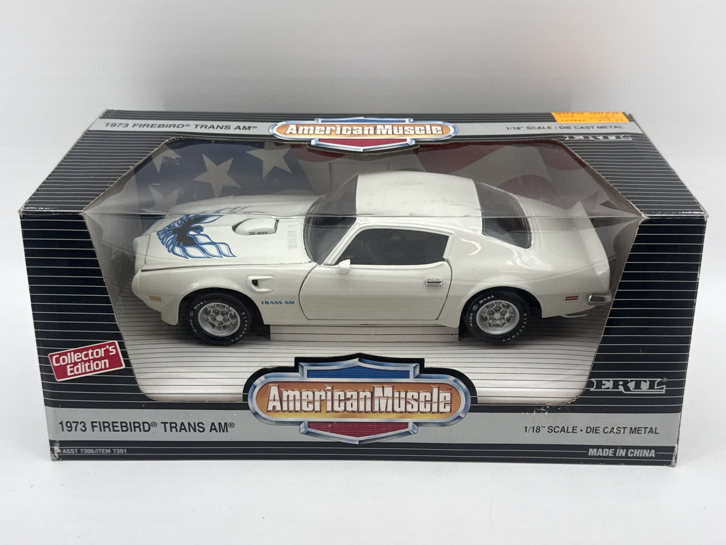 ERTL Collectible Pontiac Firebird Trans Am Model Car 1:18 Scale Diecast Metal