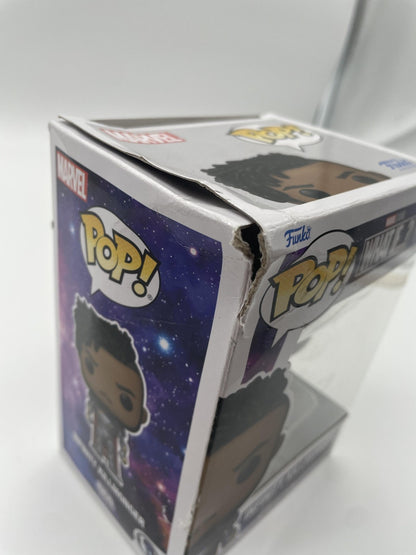 Funko Pop Marvel What If Infinity Killmonger #969 Vinyl Figure Silver Standard