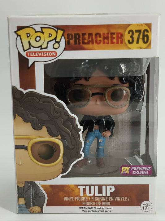 Funko Pop Preacher Tulip #376 PX Previews Exclusive Vaulted Vinyl Figure Boxed