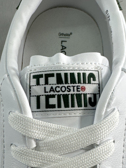 Lacoste Baseshot Pro 125 Shoes Mens Size 12 White Leather Sneakers 749SMA0063
