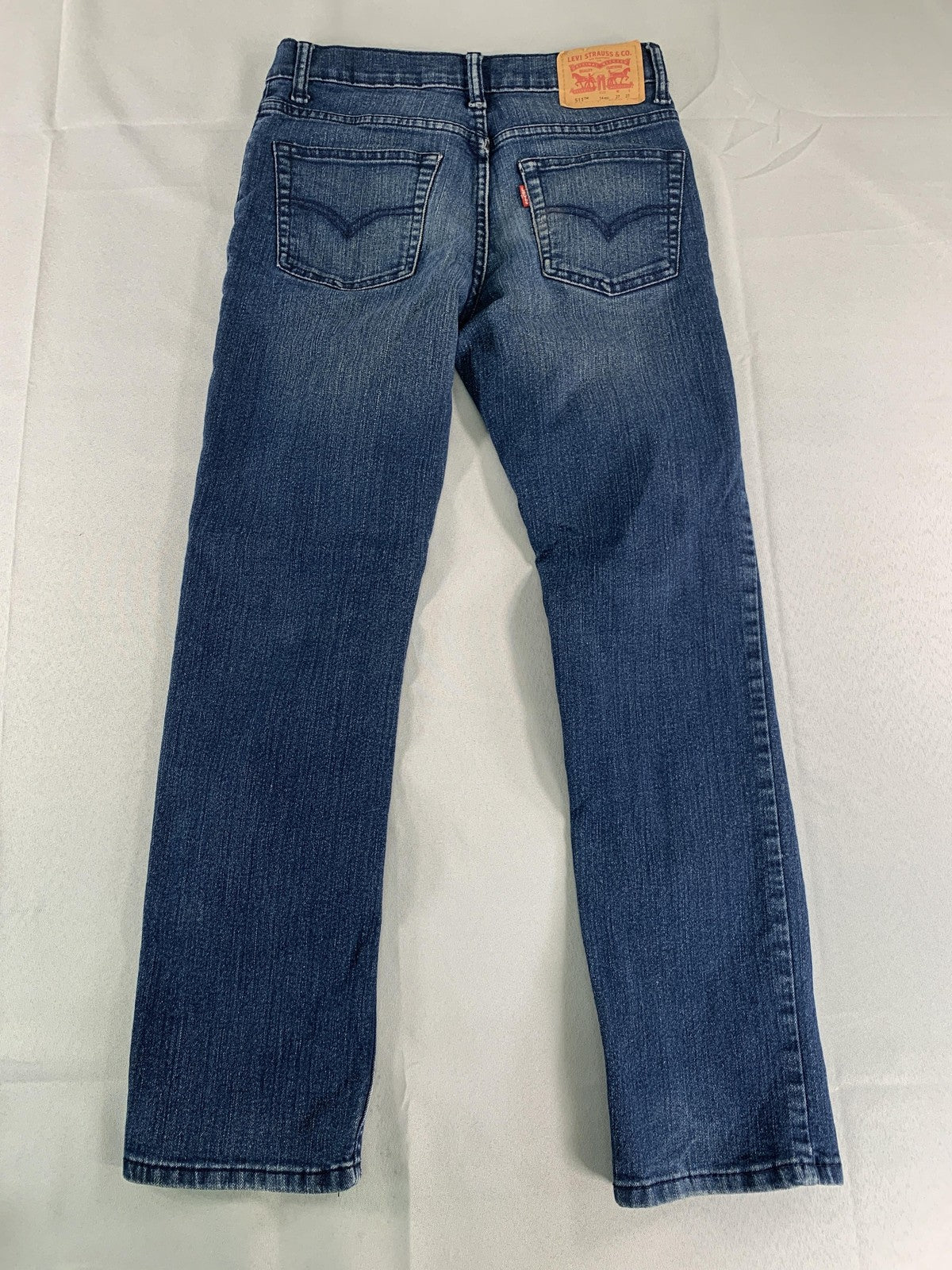 Levis 511 Jeans Boys 14 Regular 27x27 Slim Fit Stretch Denim Youth Kids Pants