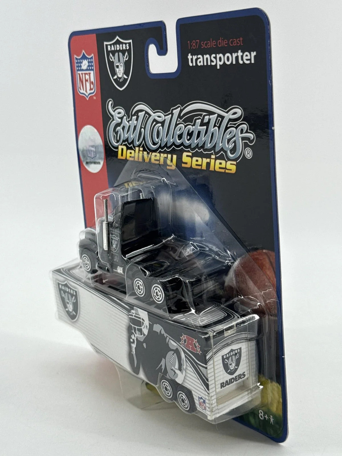Ertl Raiders Delivery Truck 1:87 Diecast Transporter NFL Oakland Semi Unbranded