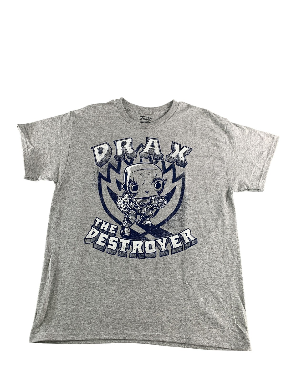 Funko Shirt Mens Large Gray Marvel Guardians of the Galaxy Drax The Destroyer