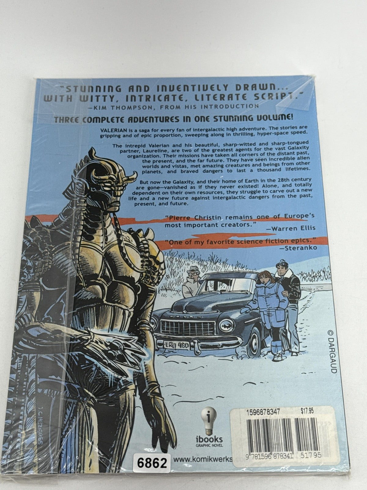 Valerian The New Future Trilogy Graphic Novel IBooks Softcover Mezieres Color BD