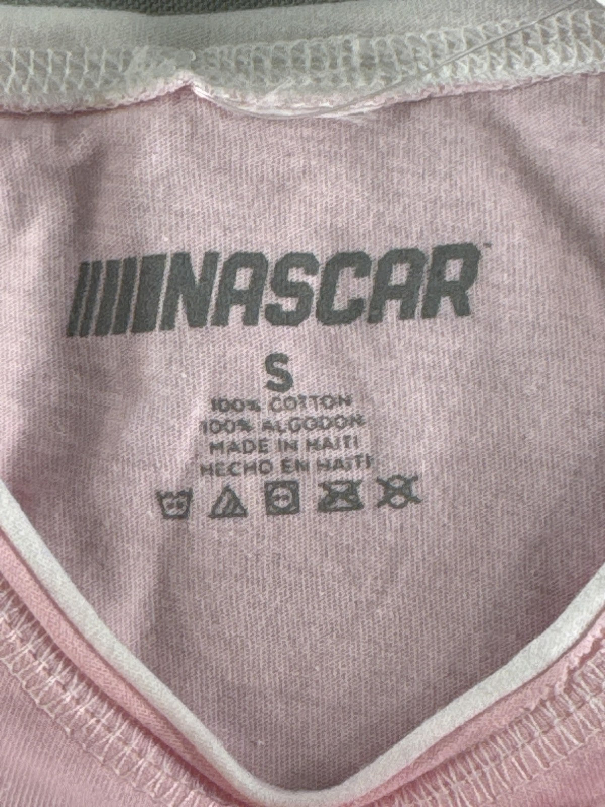Auto Club Speedway Shirt Womens Small Pink NASCAR Racing Girl Graphic Tee New