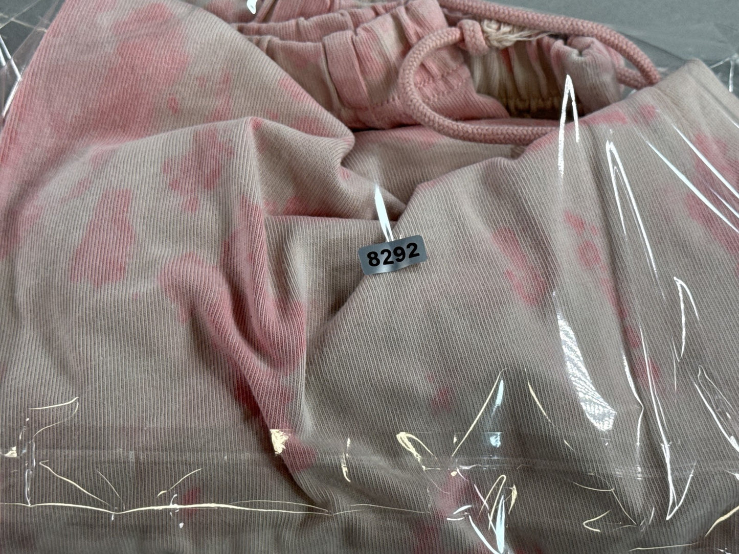 Nike Tie Dye Sweatpants Womens S Pink 100% Cotton Regular Fit Lounge Wear