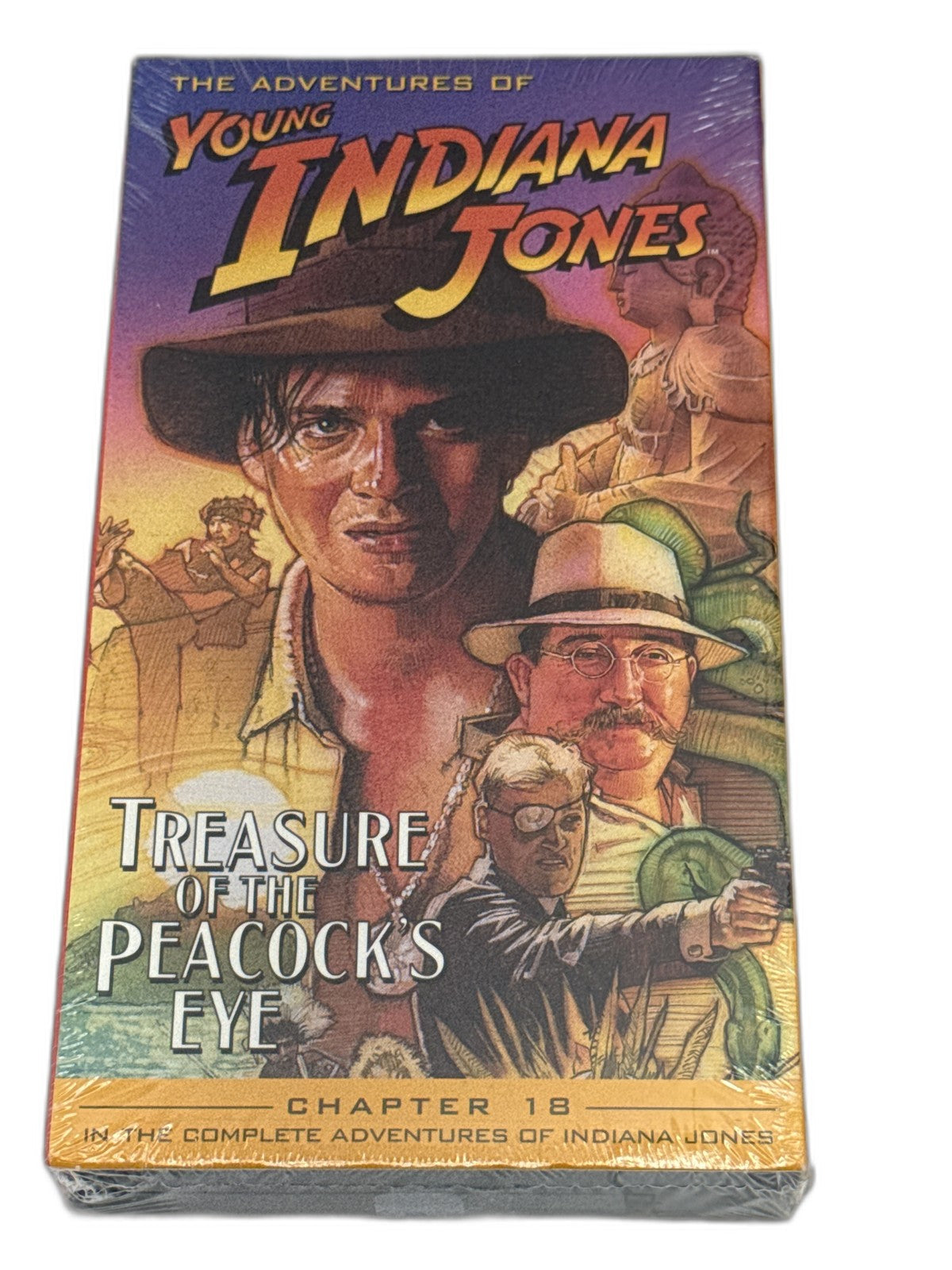 Paramount Indiana Jones VHS Box Set Trilogy Raiders Temple Doom Last Crusade Ark
