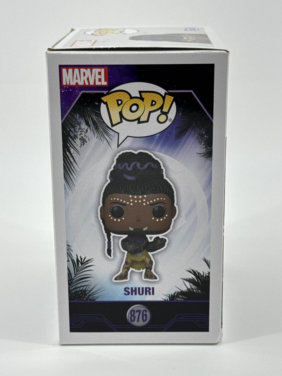 Funko Pop Marvel Black Panther Shuri 876 Figure Glow Target Exclusive New Box