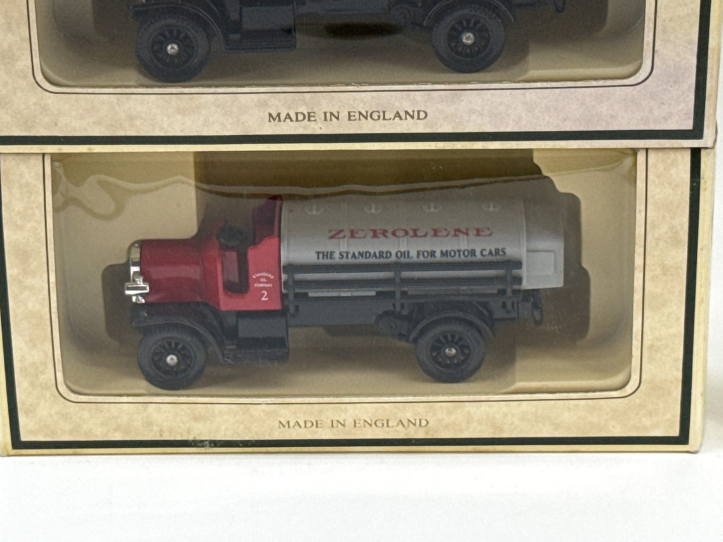 Chevron Tanker Truck Lot Zerolene Standard Oil Diecast England Boxed Set 925