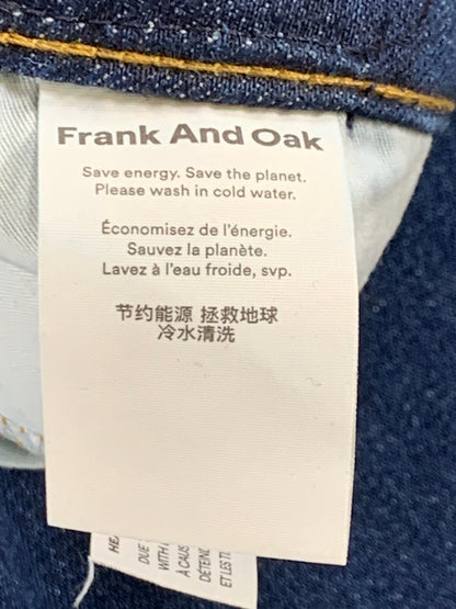 Frank And Oak Womens Jeans 26 The Bootcut Dark Wash Mid Rise Stretch Denim 29x30