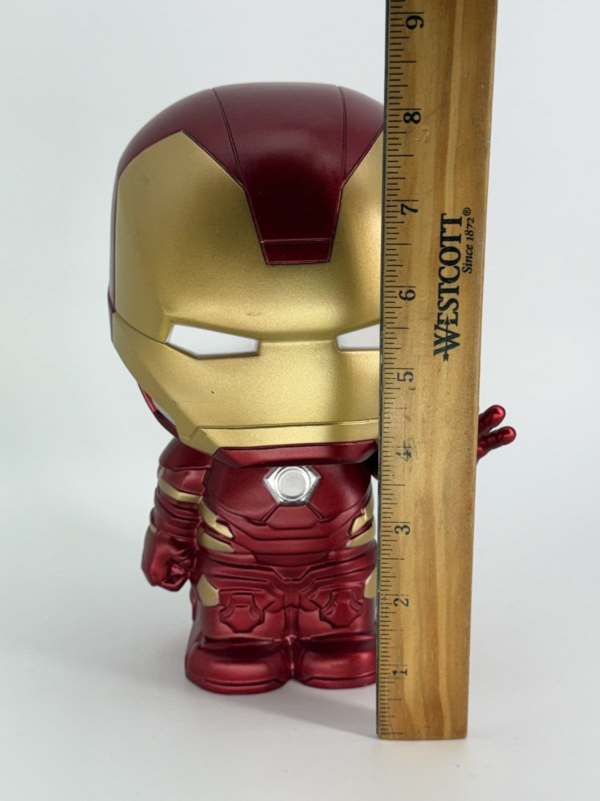 Iron Man PVC Coin Bank Figure Monogram Marvel 8” Superhero Chibi Style HO42-2