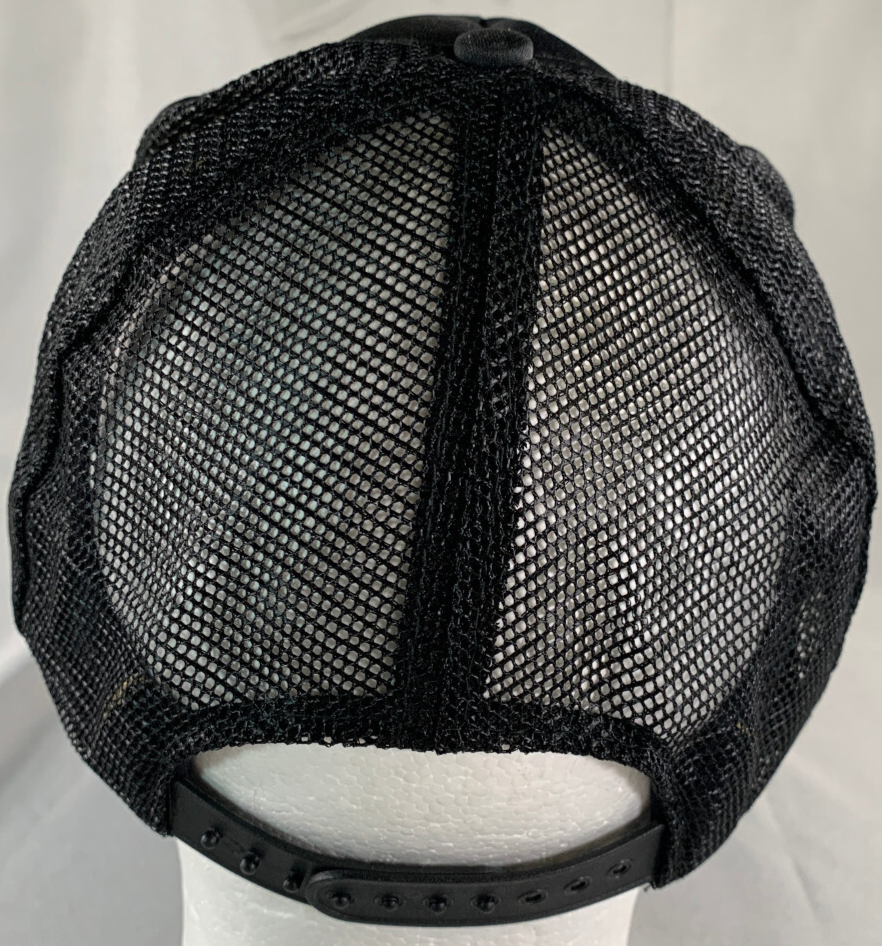 VTG SportCap Star Trek Trucker Hat Black Mesh Snapback United Federation OSFA