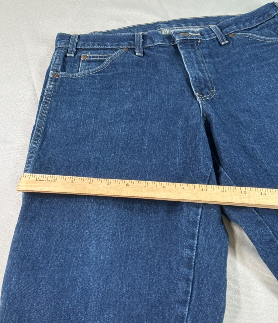 Dickies Dungarees Adult 30x30 *34x29* Blue Overalls DenimWork Carpenter LOT OF 2
