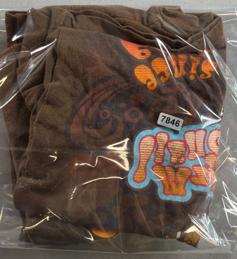 SpongeBob Boys 4/5 Brown Long Sleeve Layered Thermal Shirt Nickelodeon 2010
