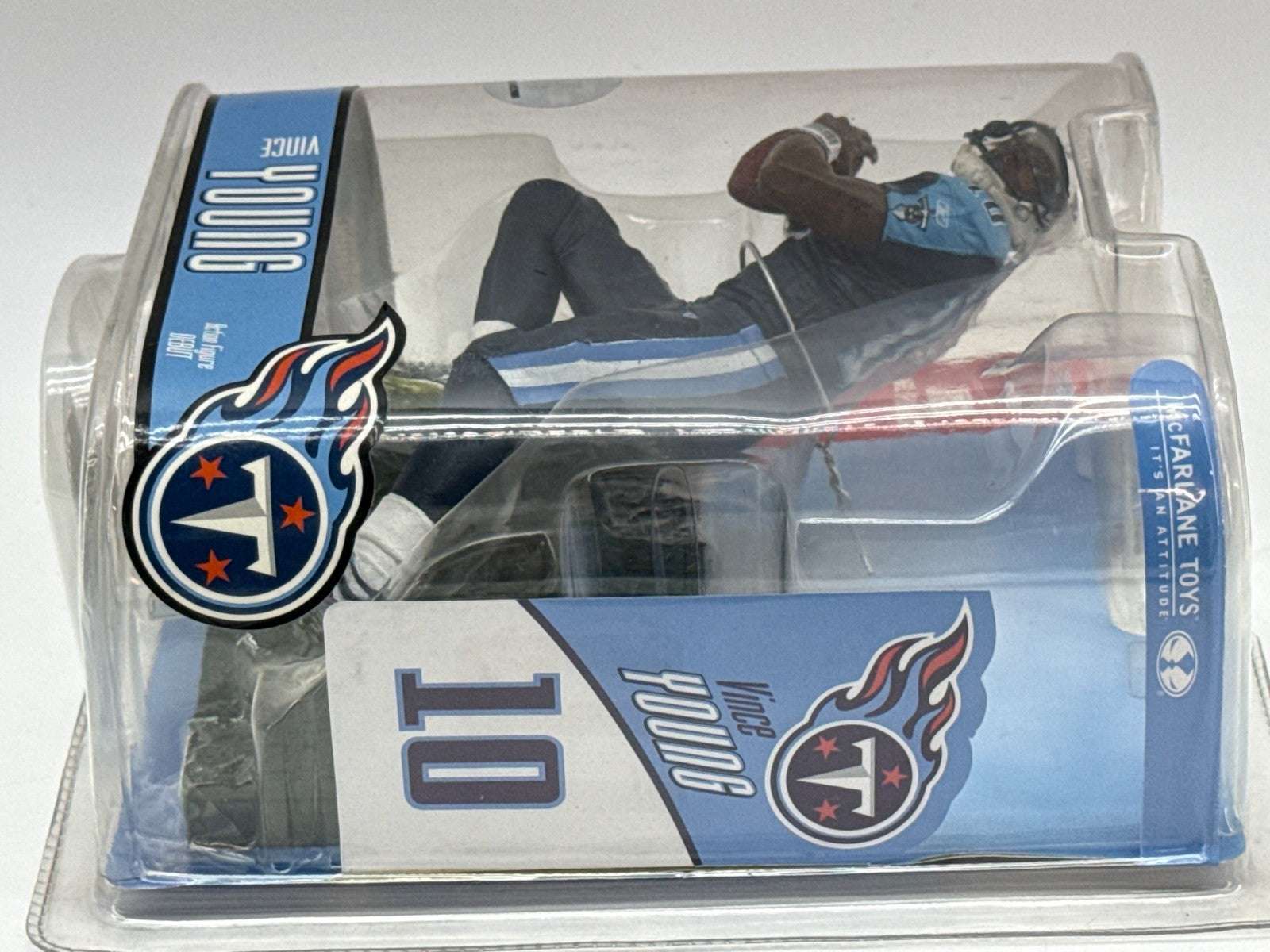 McFarlane NFL Series 15 Vince Young Tennessee Titans QB #10 Action Figure Debut