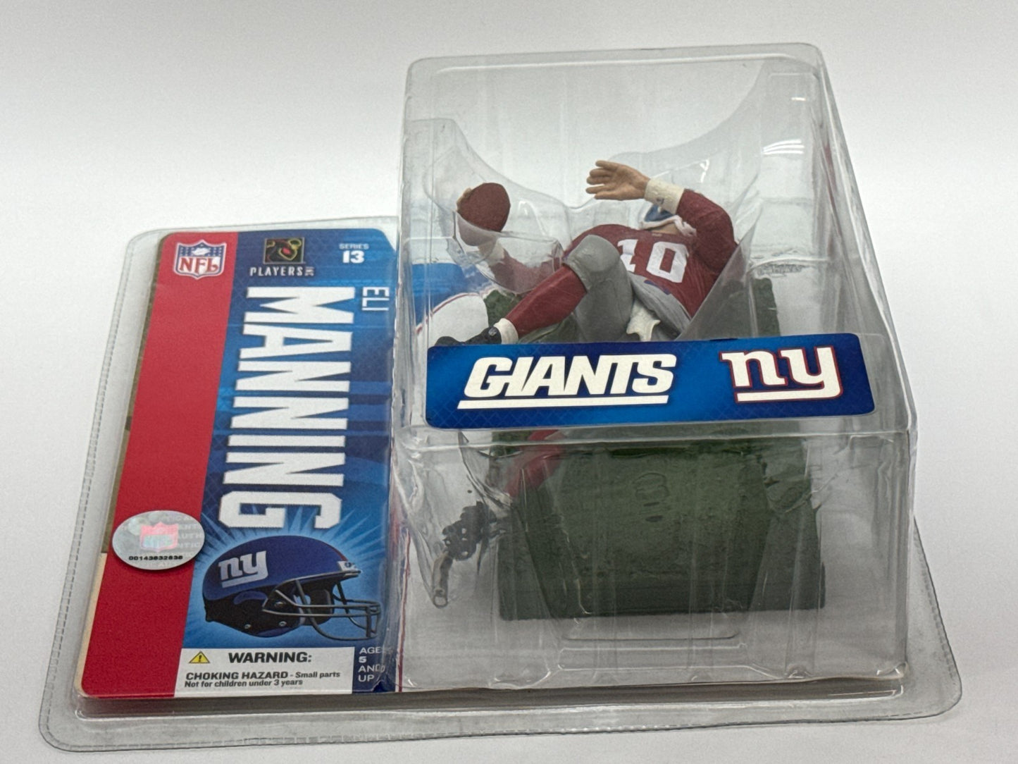 2006 McFarlane Football NFL Series 13 Eli Manning Blue #10 Action Figure Debut