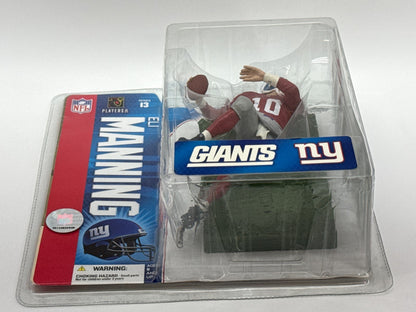 2006 McFarlane Football NFL Series 13 Eli Manning Blue #10 Action Figure Debut