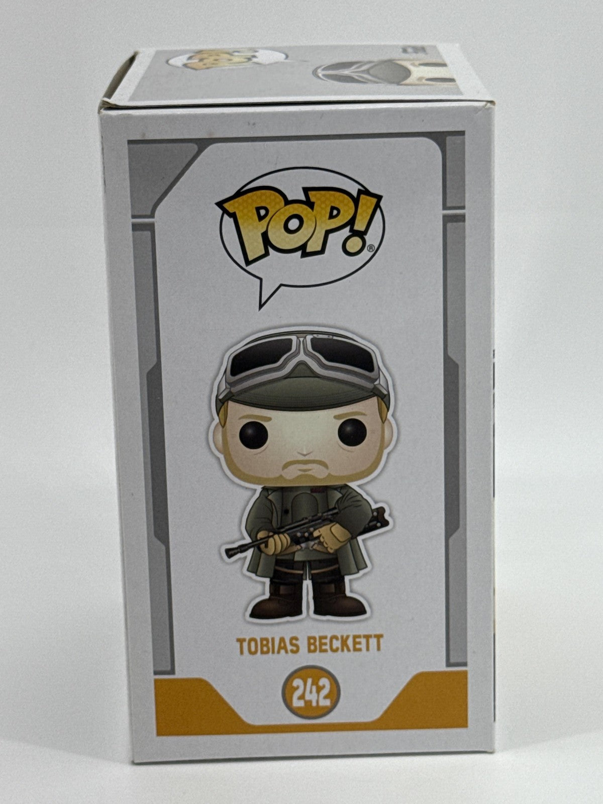 Funko Pop Star Wars Tobias Beckett #242 Vinyl Figure Bobblehead Multicolor Red