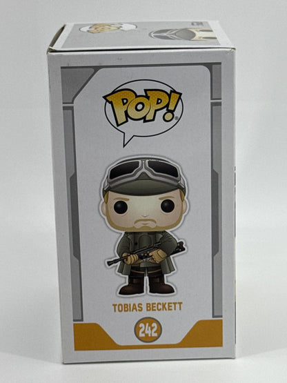 Funko Pop Star Wars Tobias Beckett #242 Vinyl Figure Bobblehead Multicolor Red
