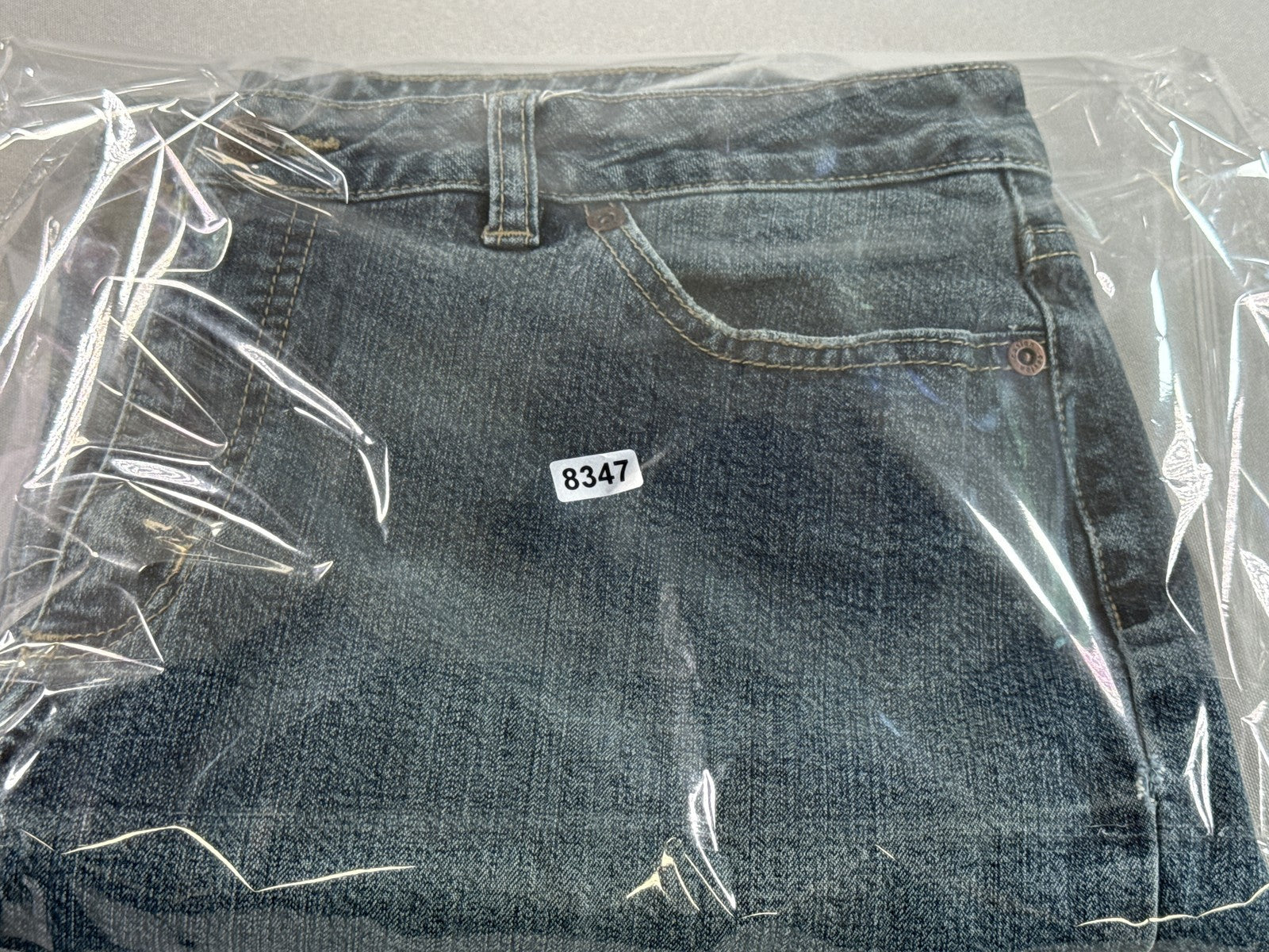 Caslon Straight Leg Jeans Womens 10 Blue Stretch Denim Mid Rise Cotton Spandex