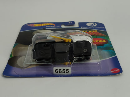 Hot Wheels Kung Fu Panda Po Ping Character Car 2022 DreamWorks Diecast Red NWT