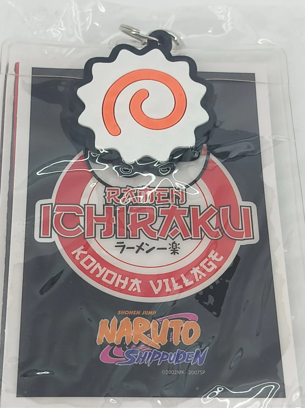 Naruto Shippuden Lanyard Ichiraku Ramen Konoha Leaf Village Keychain NEW Apparel