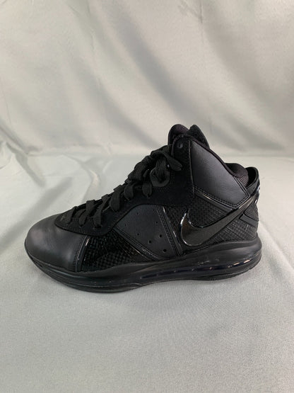 Nike LeBron 7 Triple Black 375664-002 Men's 8.5 Air Max Basketball Shoes OG Retr