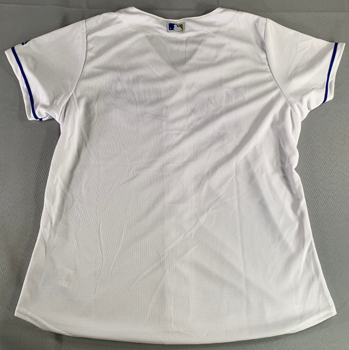 Majestic Royals Jersey Womens XL NEW MLB White Cool Base Replica Button Front