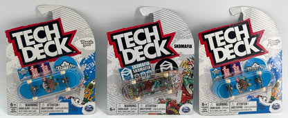 Tech Deck Fingerboard Lot of 3 Thank You SK8MAFIA Torey Pudwill Wes Kremer NIP