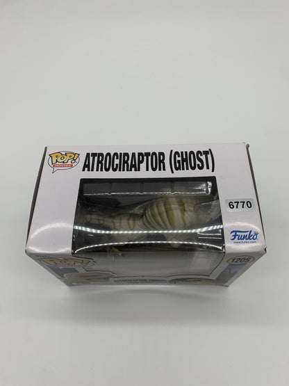 Funko Pop Jurassic World Dominion Atrociraptor (Ghost) #1205 Vinyl Figure 6770