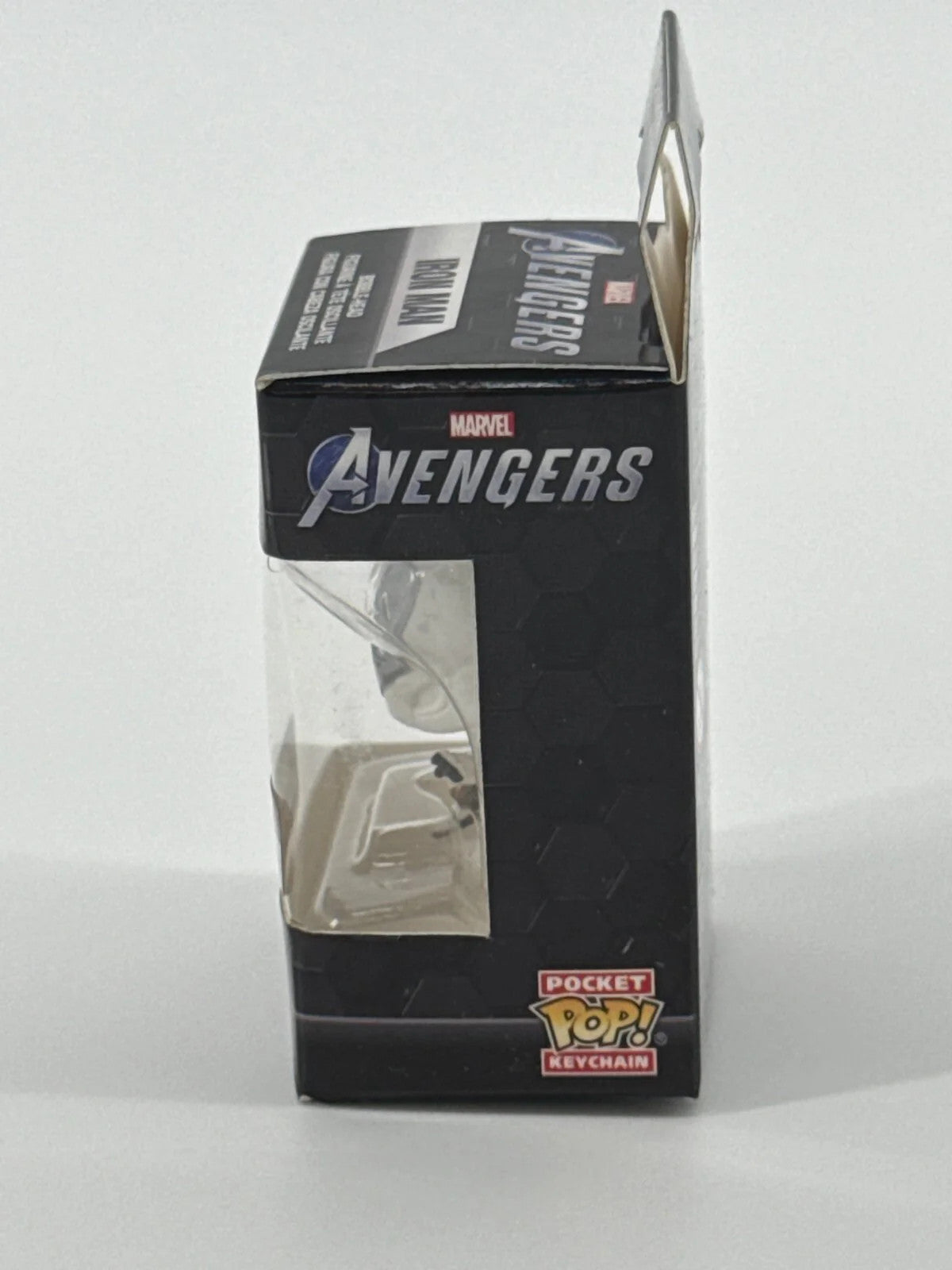Funko POP! Pocket Iron Man Keychain Gamestop Exclusive + Avengers Day Pin Marvel