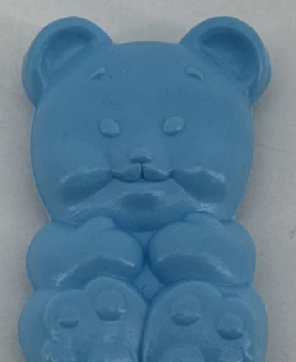 My Little Pony G1 Blue Teddy Bear Brush Vintage Accessory Baby Pony MLP HTF 1365