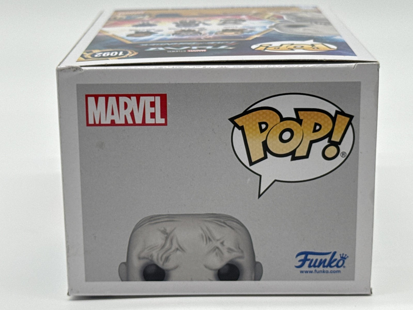Funko Pop Marvel Thor Love And Thunder Gorr 1092 Specialty Series Vinyl White