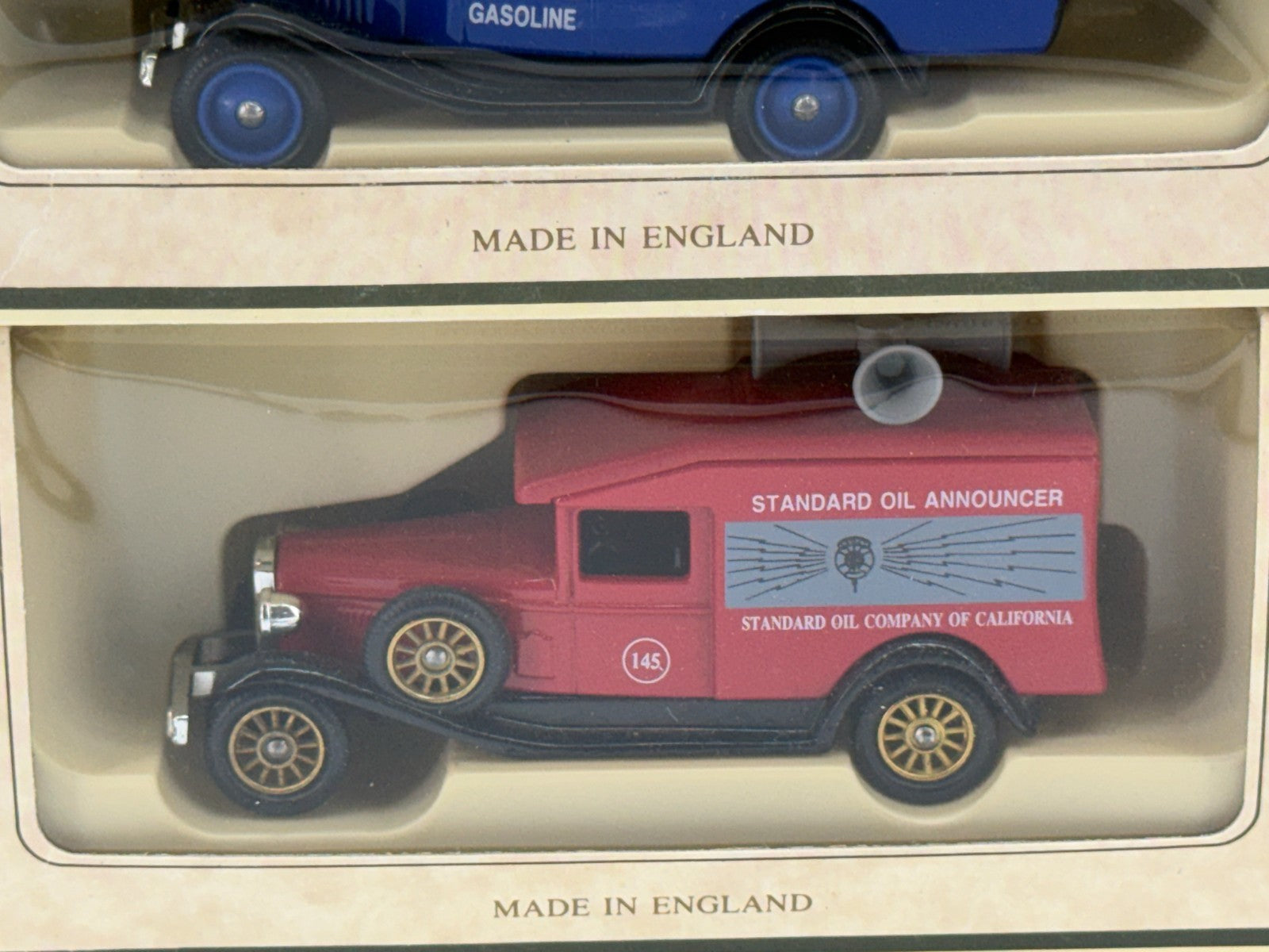 Lledo Days Gone Standard Oil Chevron Truck Set Lot 6 Diecast England Boxed Red