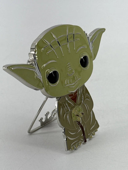 Funko POP! Pin Star Wars Yoda Enamel Pin #23 Disney Collectible Green Apparel